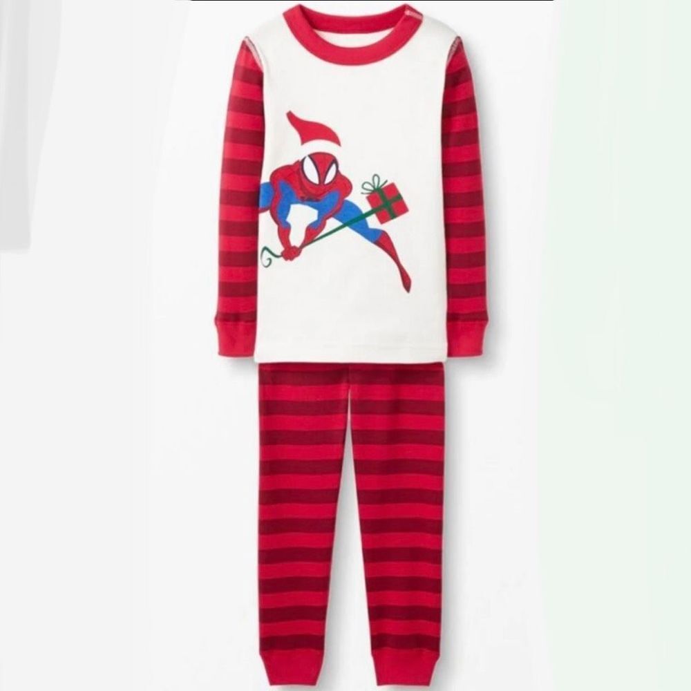 Hanna Andersson Spider-Man 2pc PJ Set NWT Sz‎ 6-12m 70cm